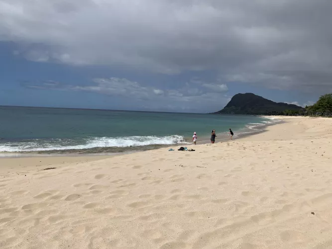 Lesser known Beach on Oahu
