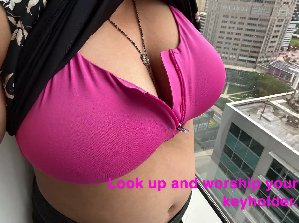 Oh just me looking down on all of the possible toys I can keep locked up.