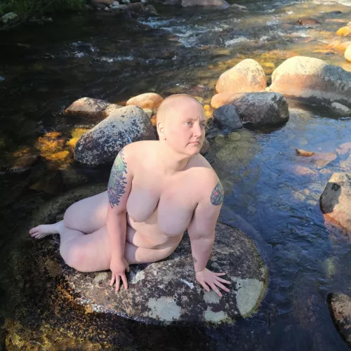 Relaxing by the river