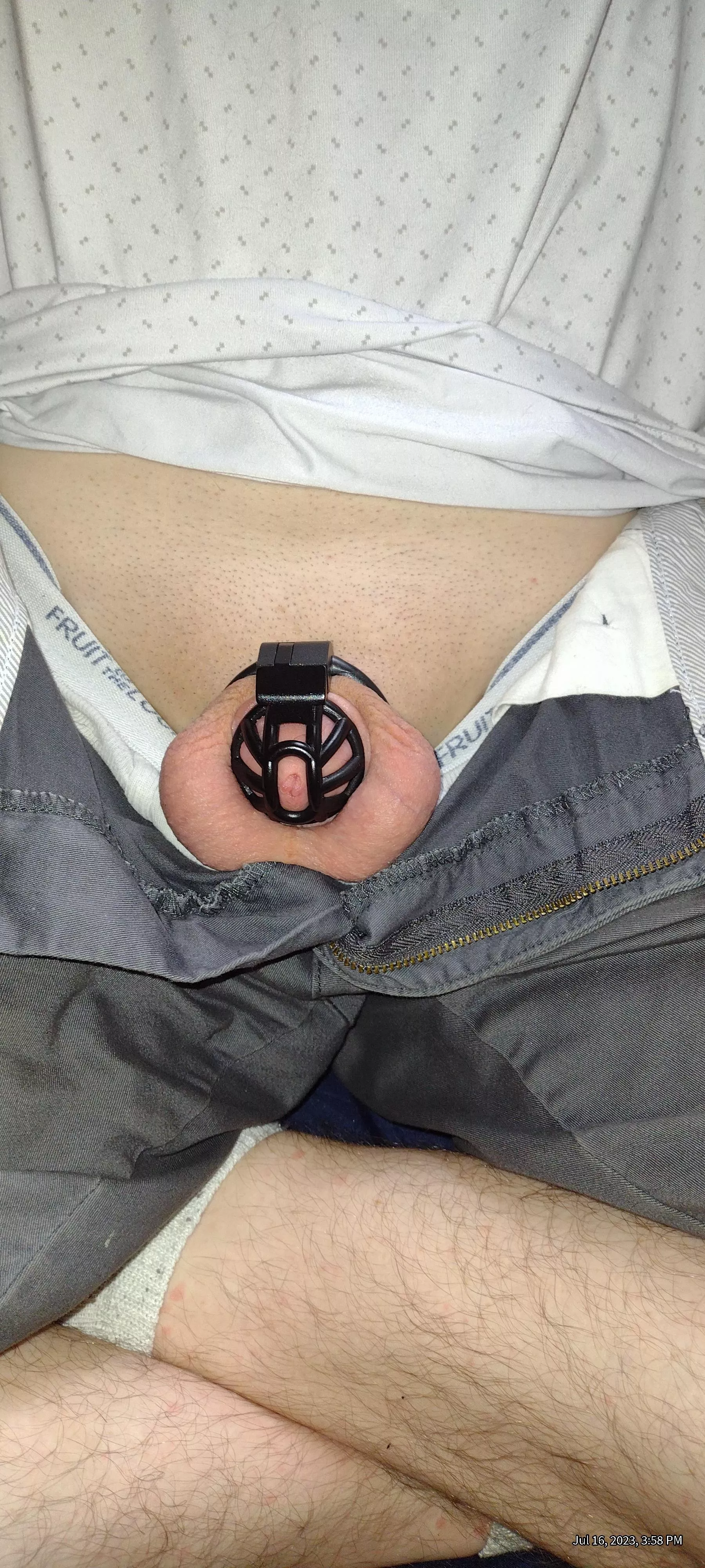 She told me I have to go a week.