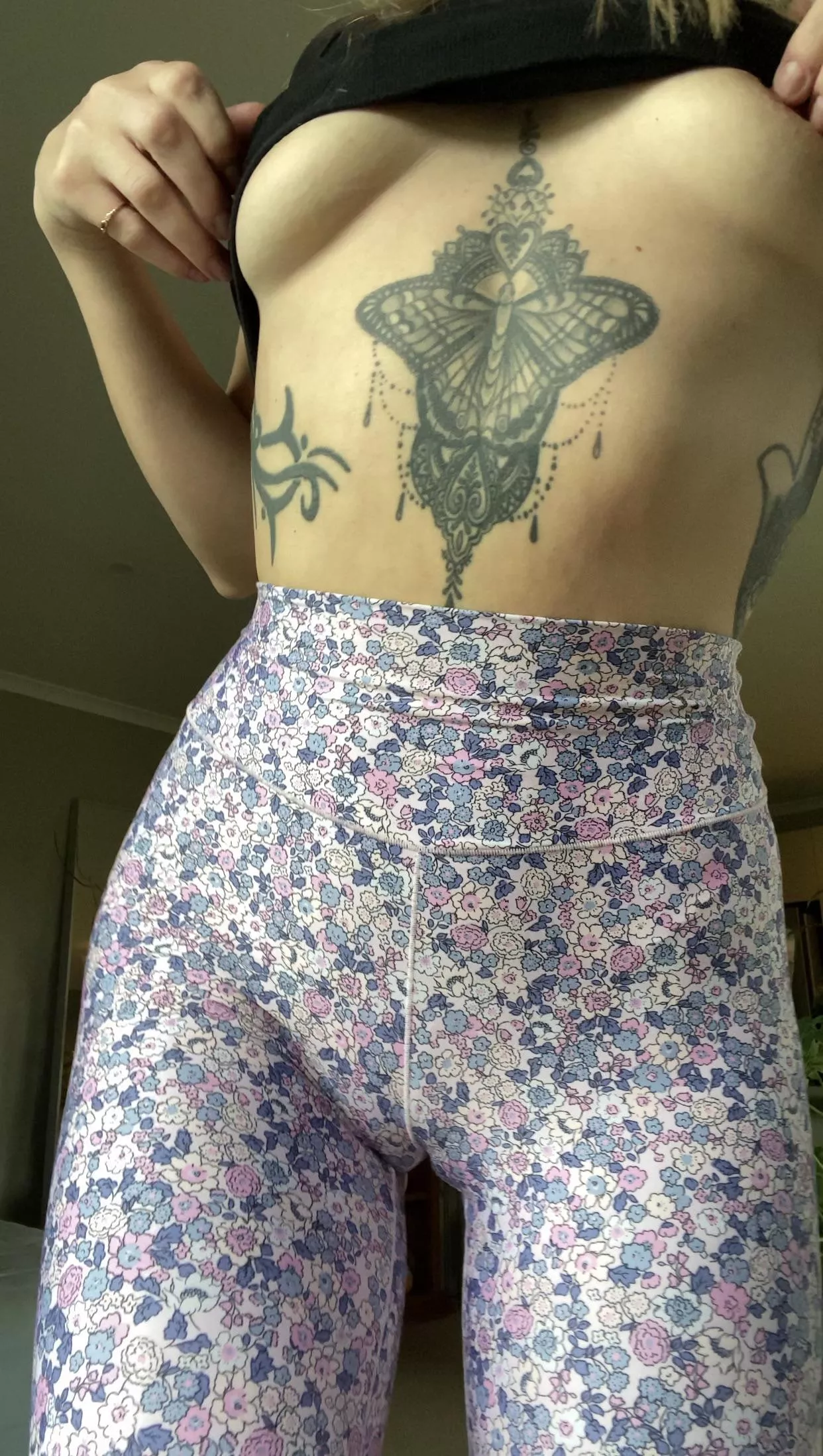 The camel toe under boob combo