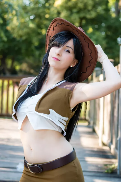 Throwback to my young Tifa Lockhart Cosplay