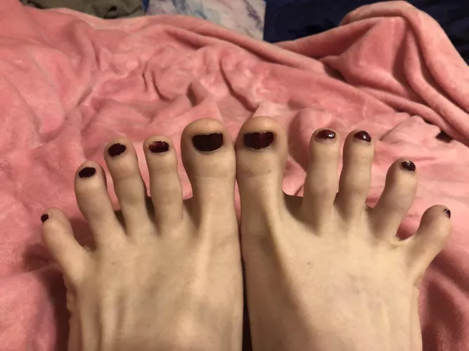 what do you think about my toes?