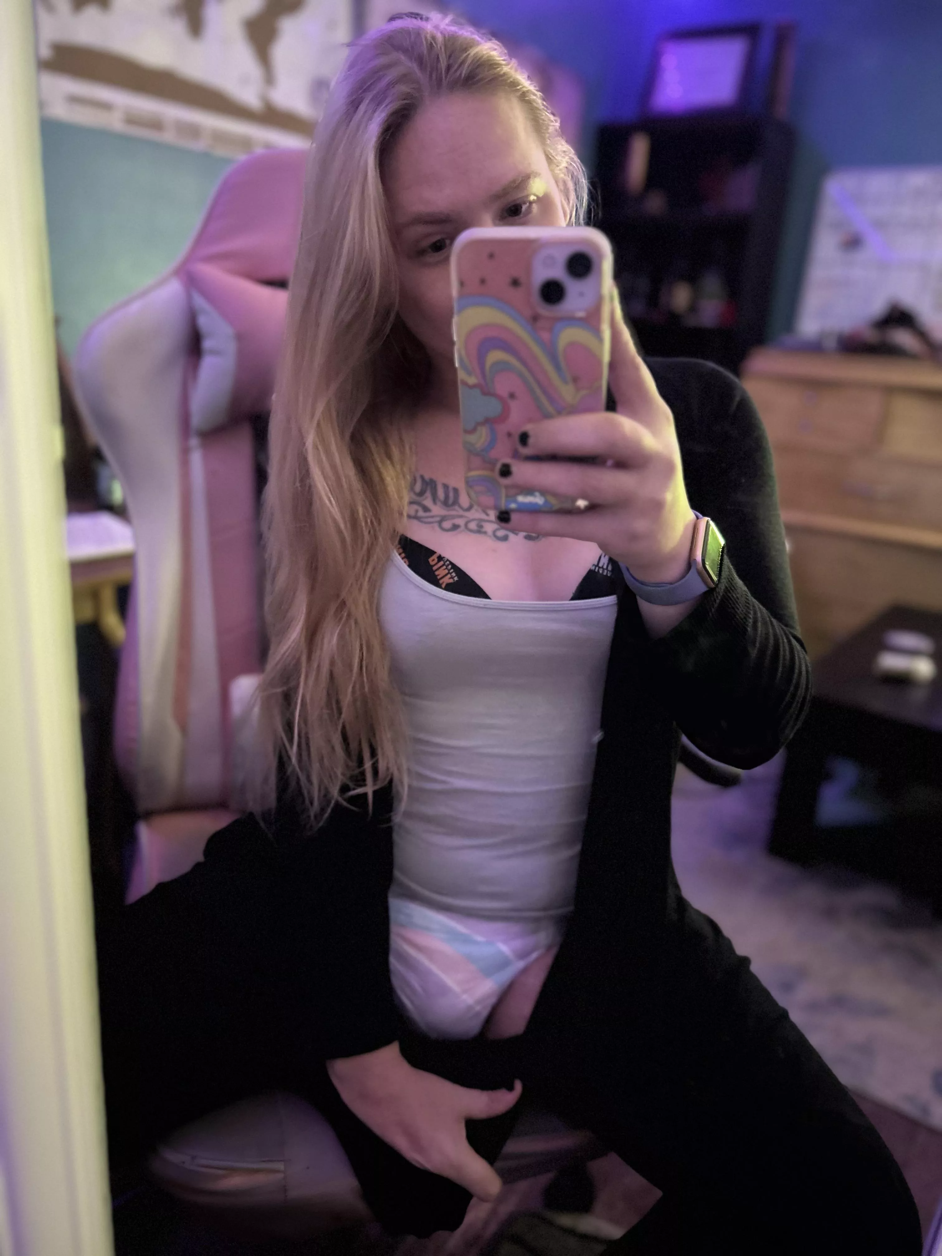 Working hard and staying baby