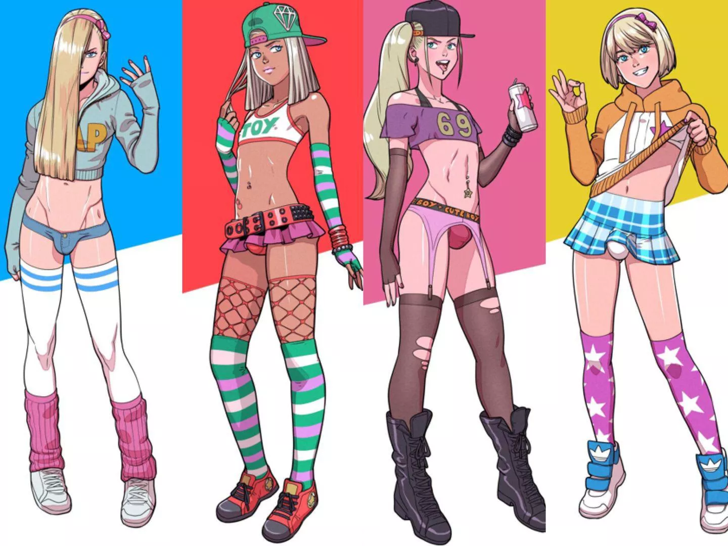 You can only fuck one! Which one?