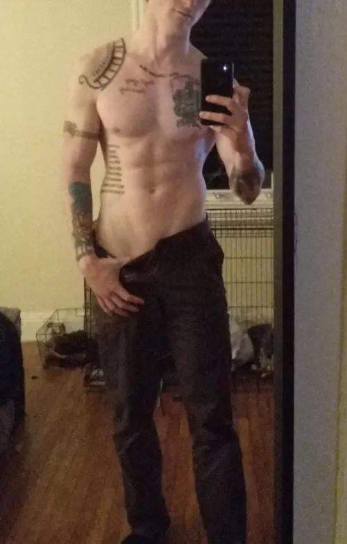 You wanna help me get comfortable after work?