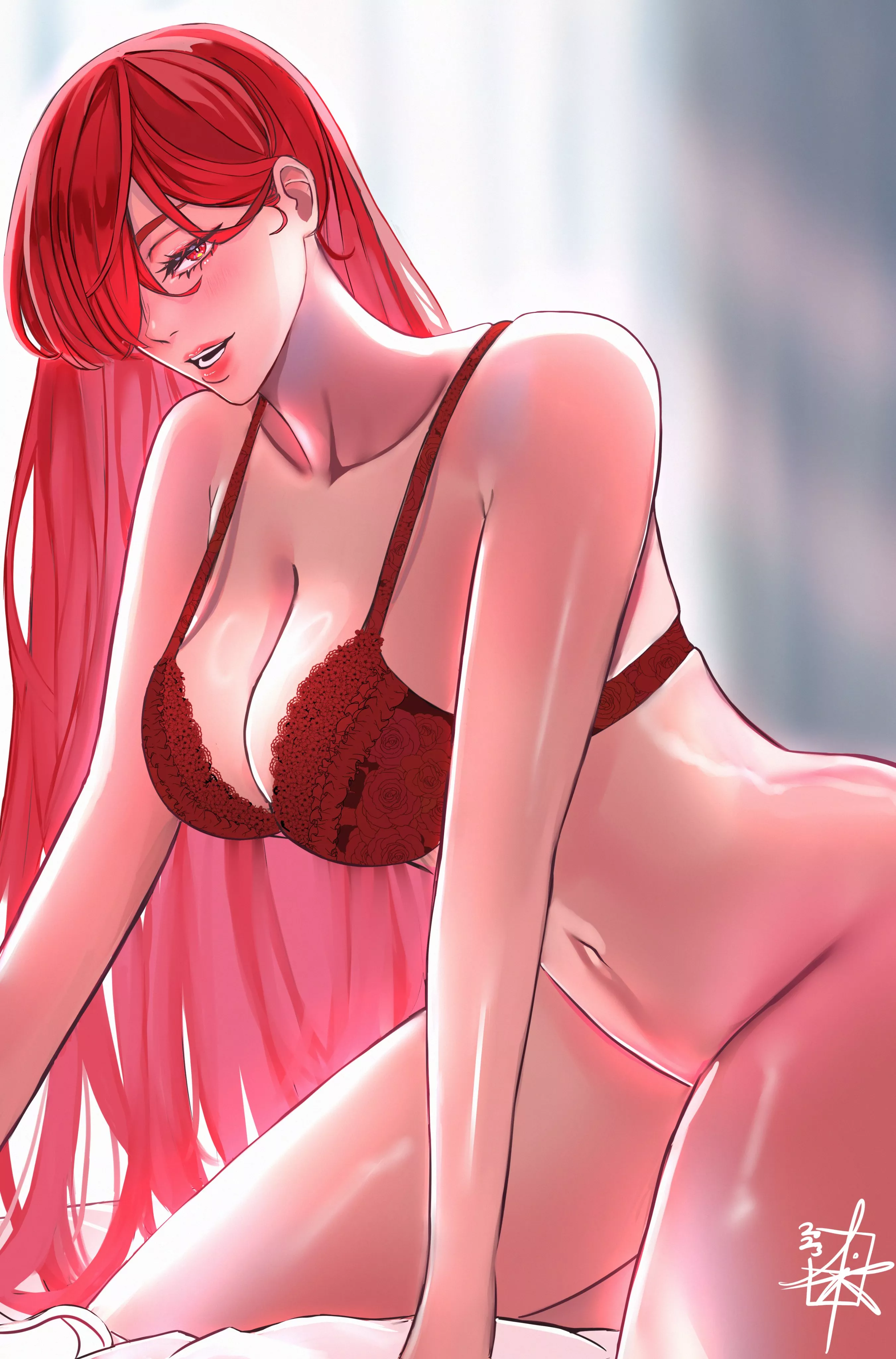 Your hot auntie Maou (@sundaeqi)