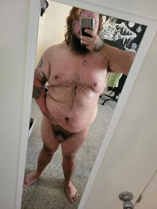 (26m) hairy chubby guy