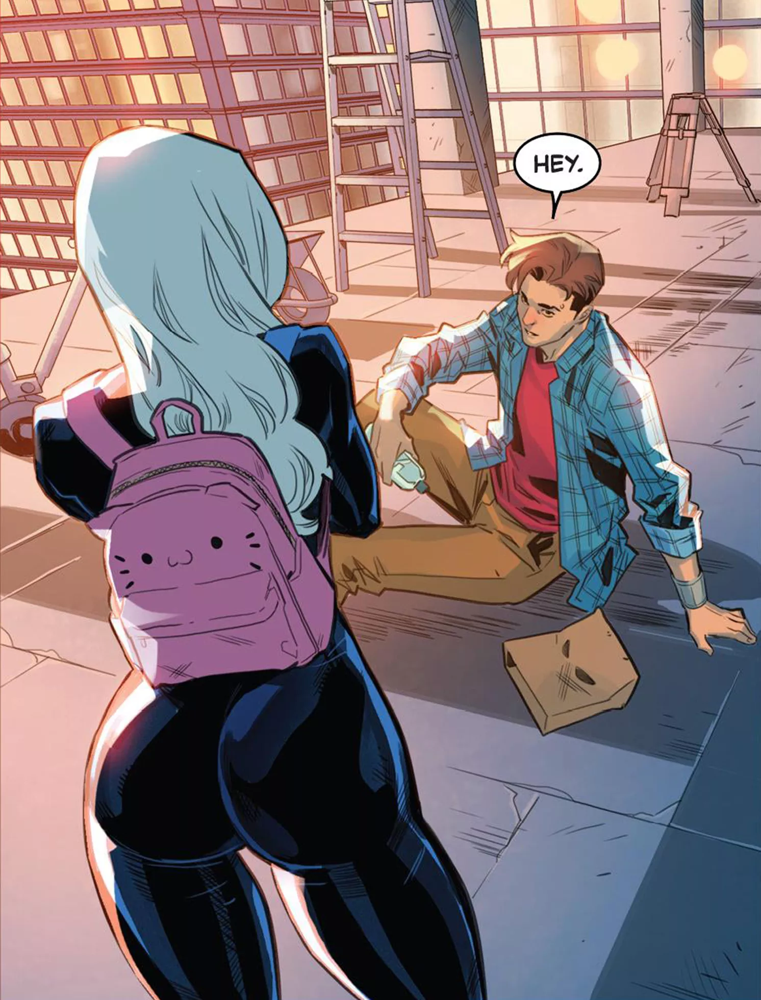 According to Felicia, Mary Jane's ass is so big that it almost didn't fit in one of her Black Cat suits. So if Felicia's ass looks like this, MJ's ass must be fucking HUGE. [Amazing Spider-Man #87] (2022)