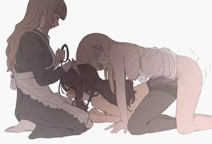 Helping mistress with pleasure