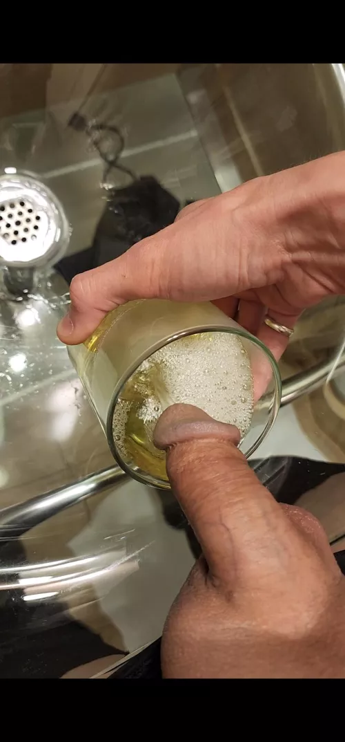 Just pouring myself a drink. Let me know if you want one