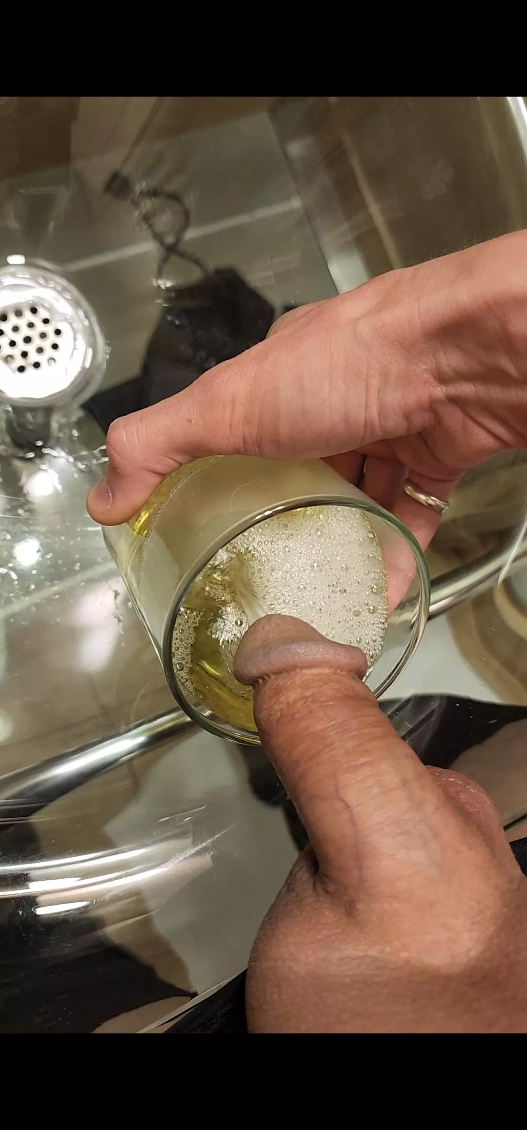 Just pouring myself a drink. Let me know if you want one