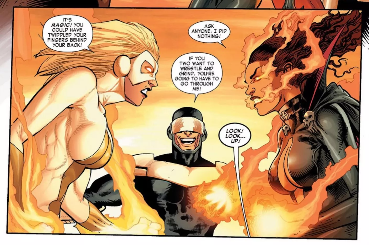 Moonstone vs Satana [Dark Avengers (2012) #176]