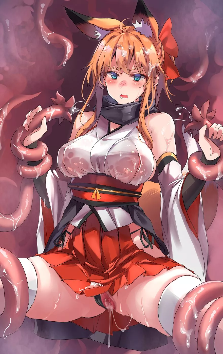 No chance of escaping when the tentacles coil around your limbs (sawaya)