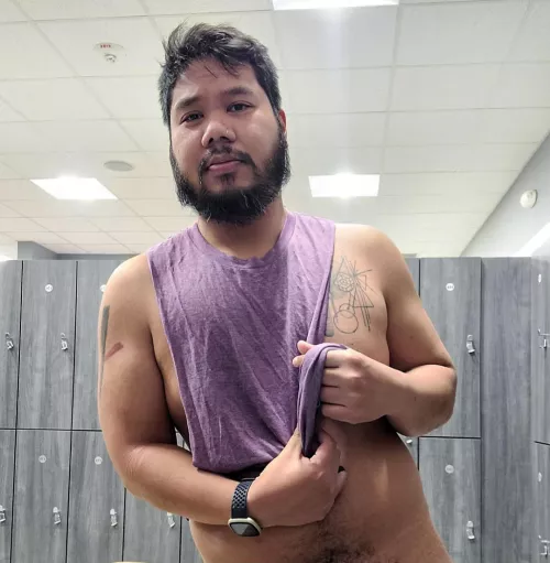 Post gym makes me feel gross but sexy