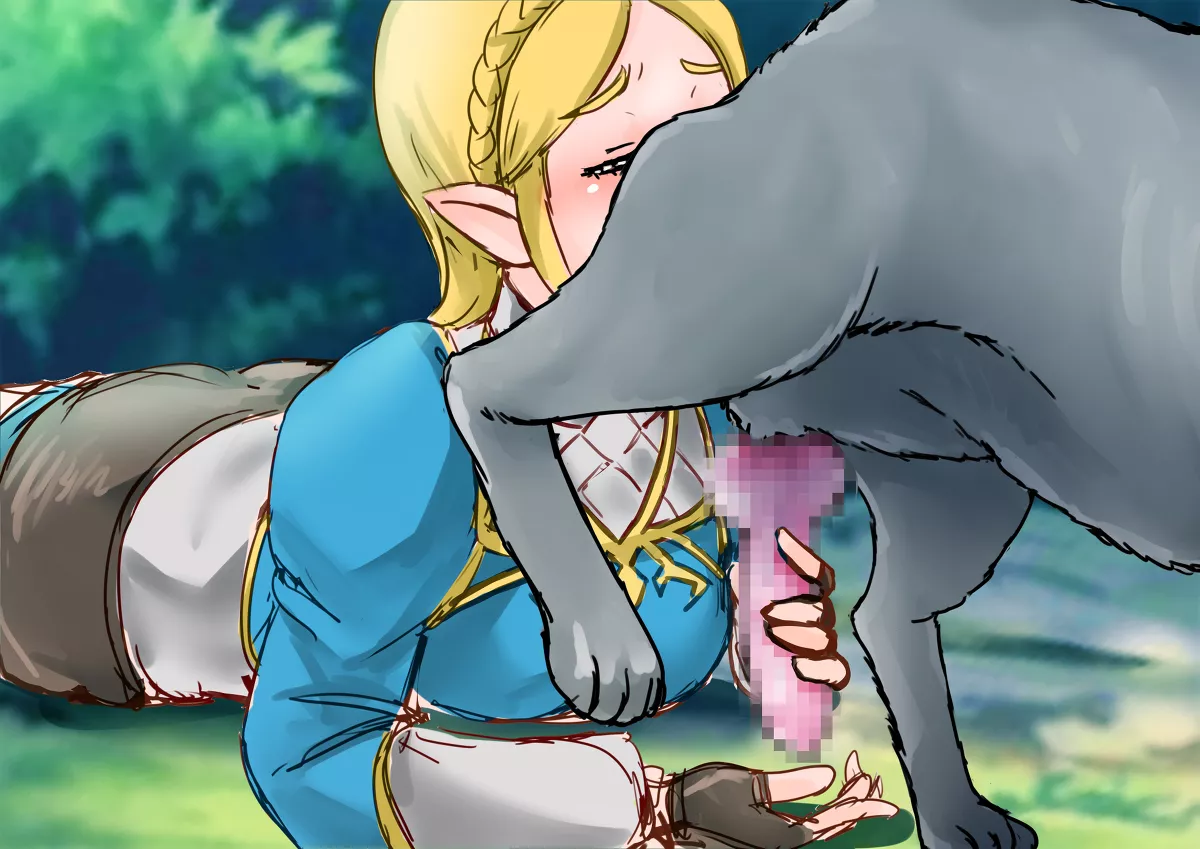 Princess Zelda want a little dogcum for skincare (千田耕司)