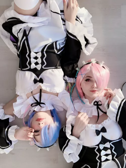 Ram&Rem from Re:Zero by Sia Siberia and Purple Bitch