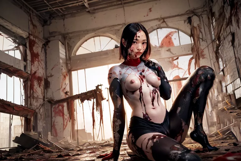 Silk is exhausted after a long fight