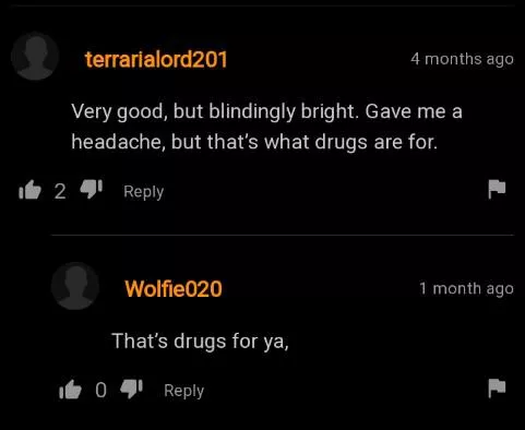That's what drugs are for