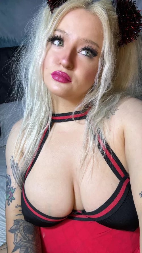 A little sad because this cheerleader needs some company