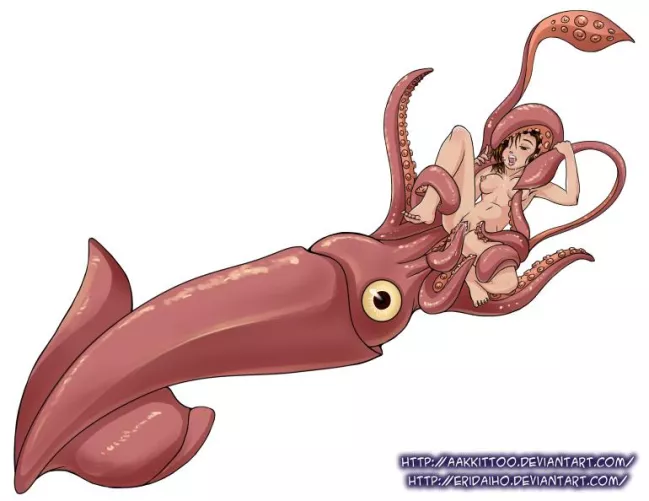 Caught by giand squid ( aakkittoo)