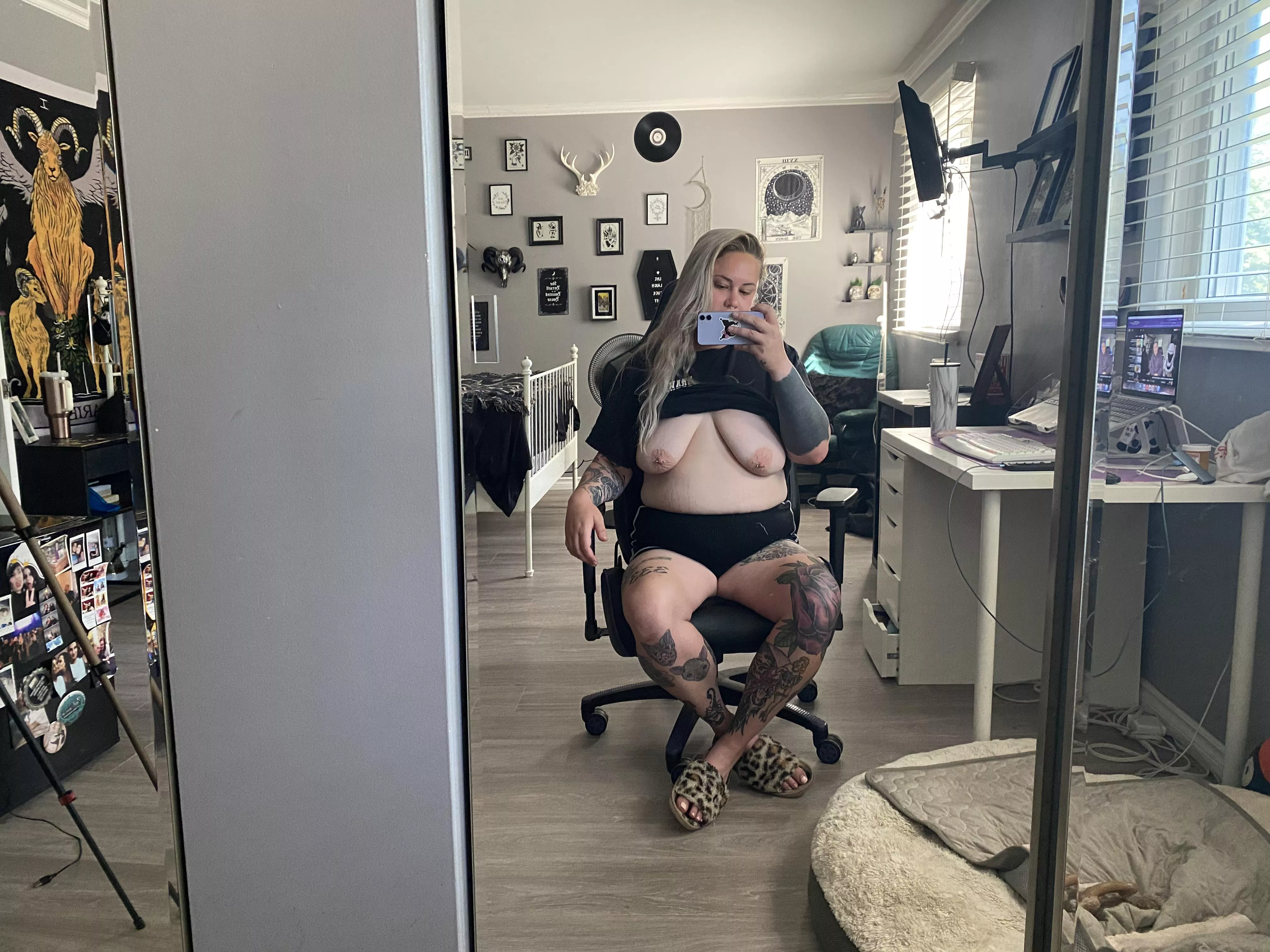 finally home, time to get naked