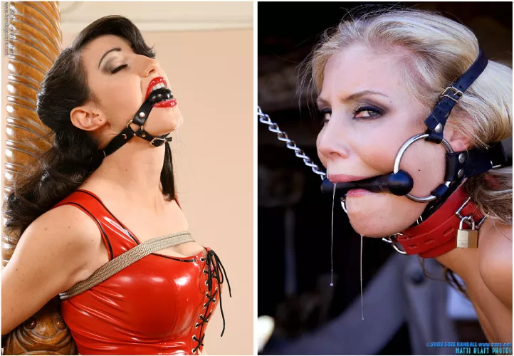 Left or right? Who got that better drooling?