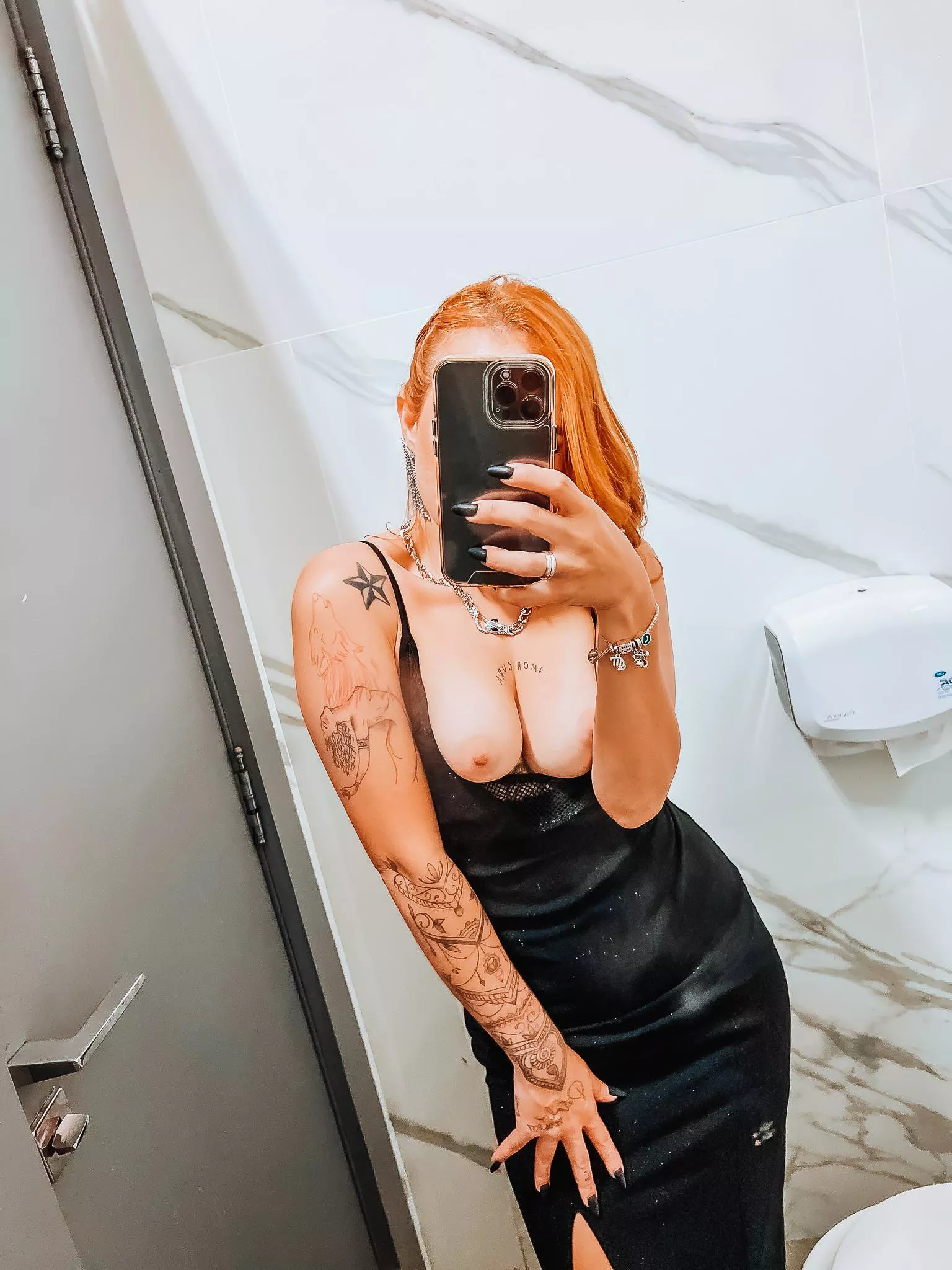 You can spy on me in the bathroom...