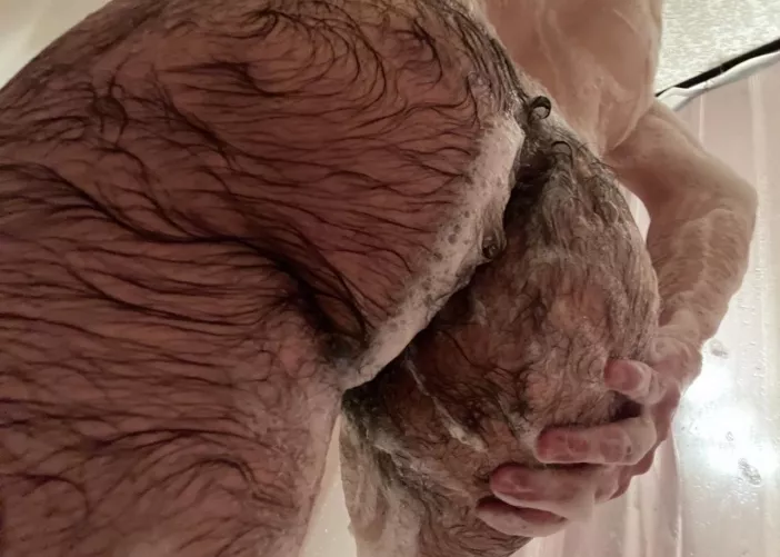 [21] who wants a piece of this hairy Arab ass