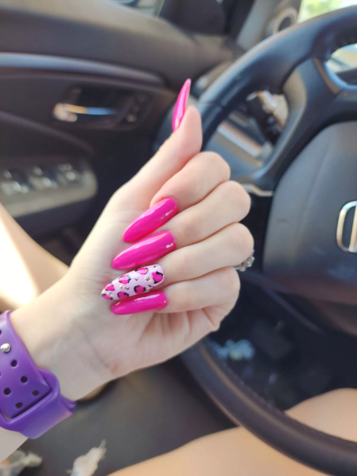 Barbie nails for the Barbie movie tomorrow 💅💗