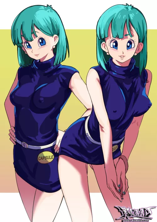 Bulma Wearing a Skin Tight Dress (R-E-L-O-A-D)