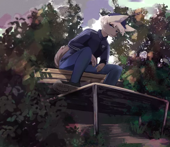 I don't know why I did it, but here's Russian furry for you (art by me)