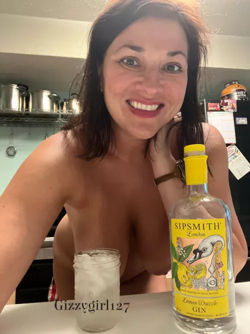 I really wanted to take myself out- but decided to stay in with gin