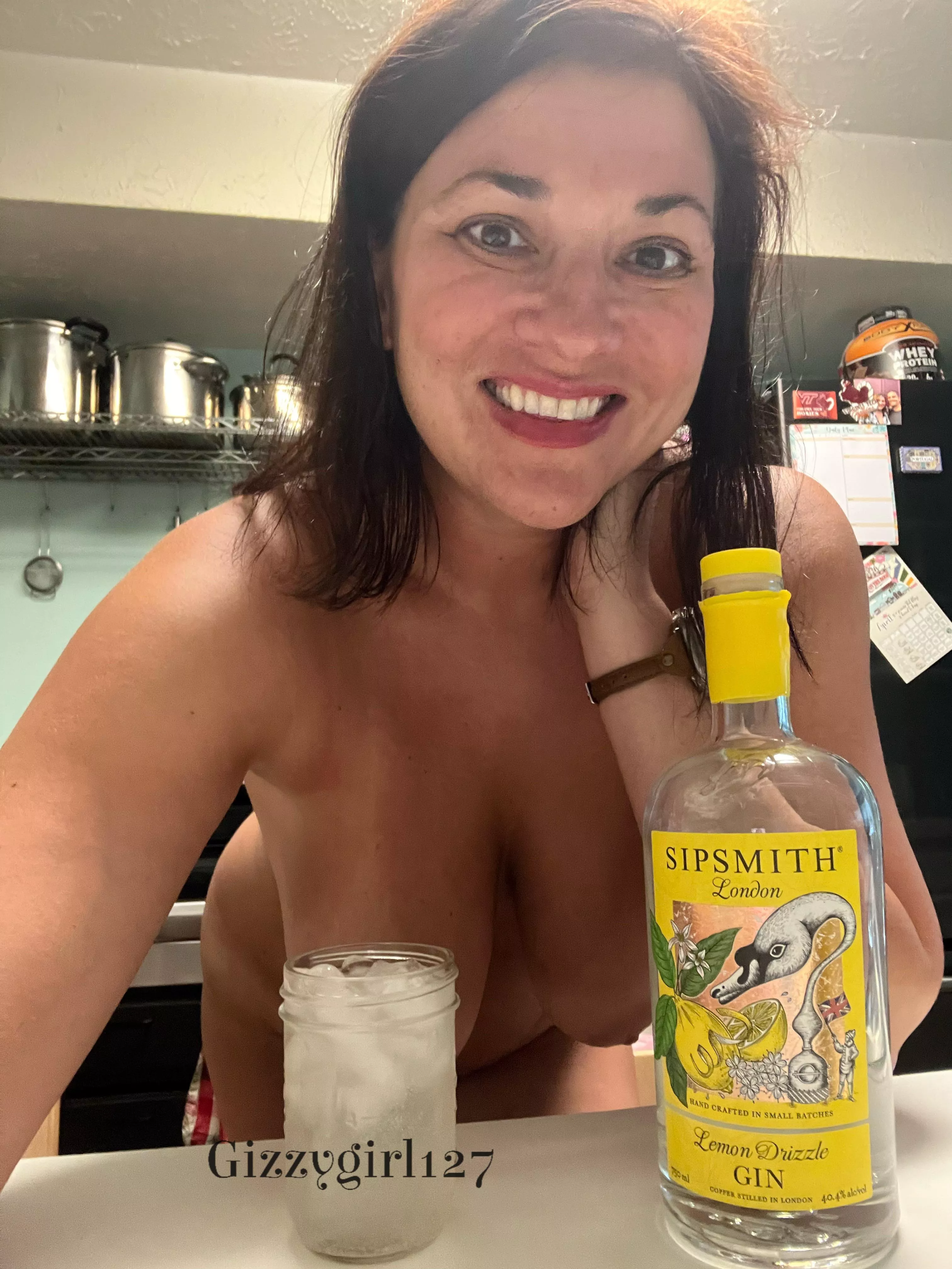 I really wanted to take myself out- but decided to stay in with gin