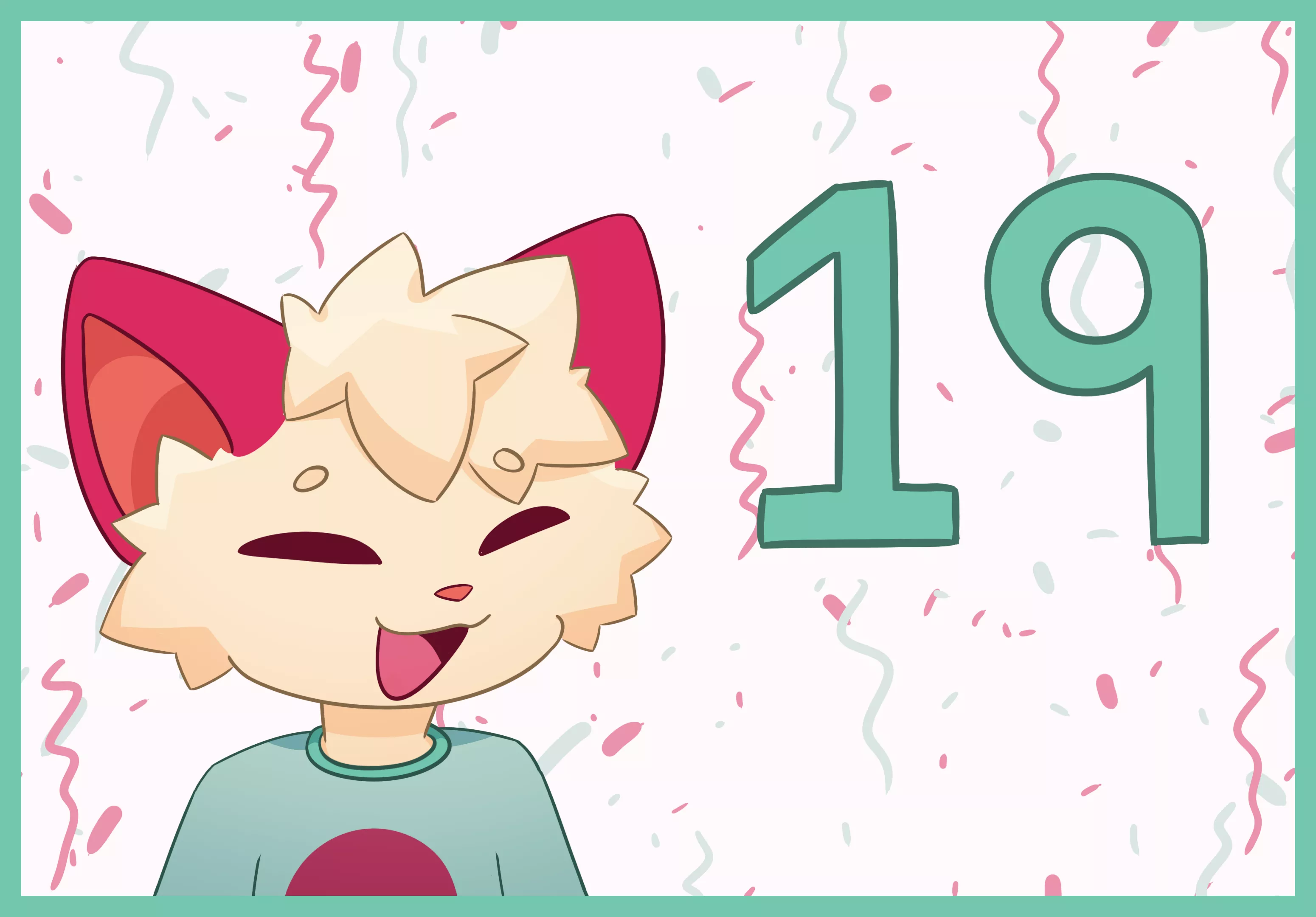 it's my BIRTHDAY!!! (by me @Chideco_)