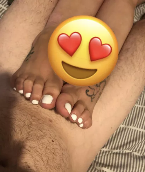 Keeping control of him 😉😜