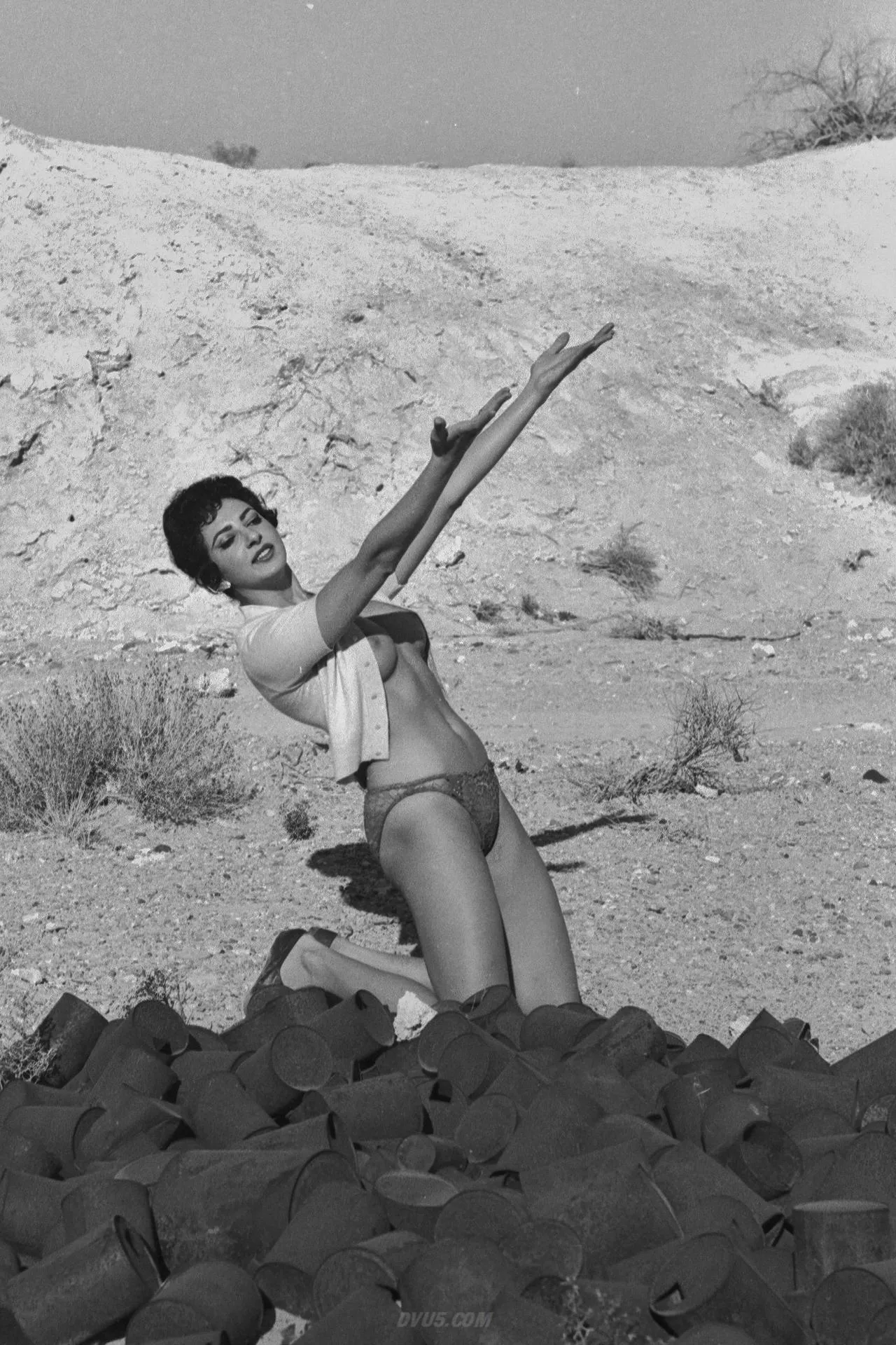 Mary Linero, High Priestess of the Secret Desert Graveyard of Missing Oil Cans (1950's)