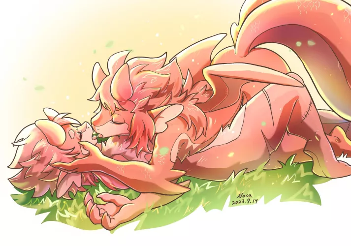 [Q]In the future they love each other.