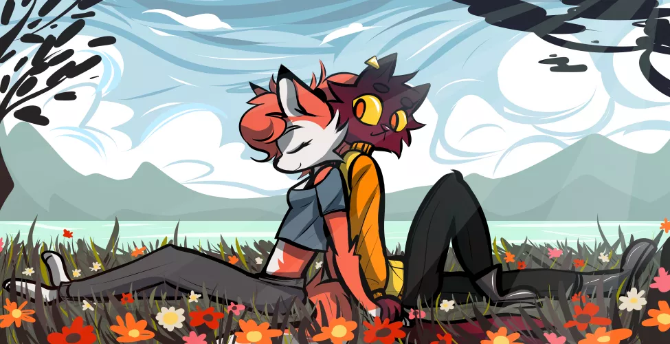 quiet place // by me (characters @ Creepyshy)