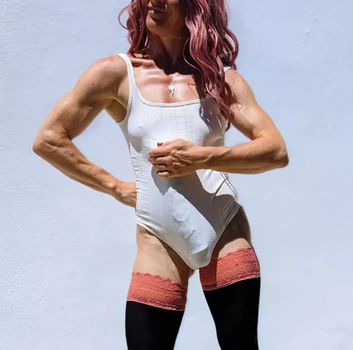 Ready to play with Goddess hard wood