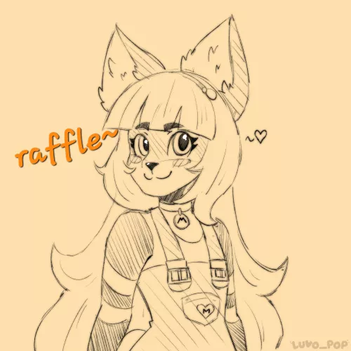 Smol Raffle~ (Free sketch 🧡) by Luvopop