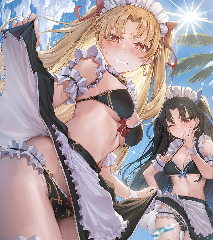Swimsuit Maids Eresh & Ishtar