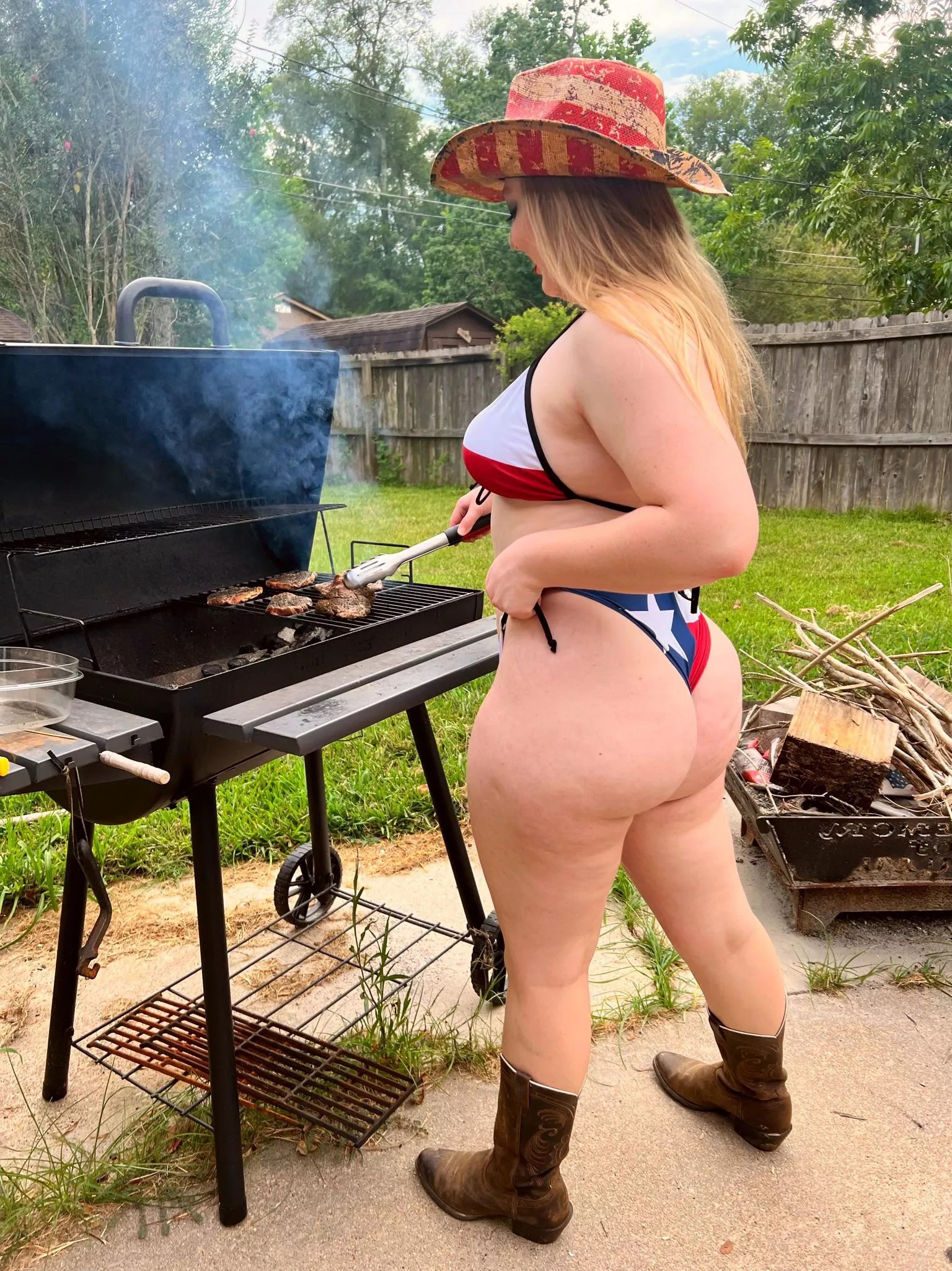 Two types of meat on the menu tonight