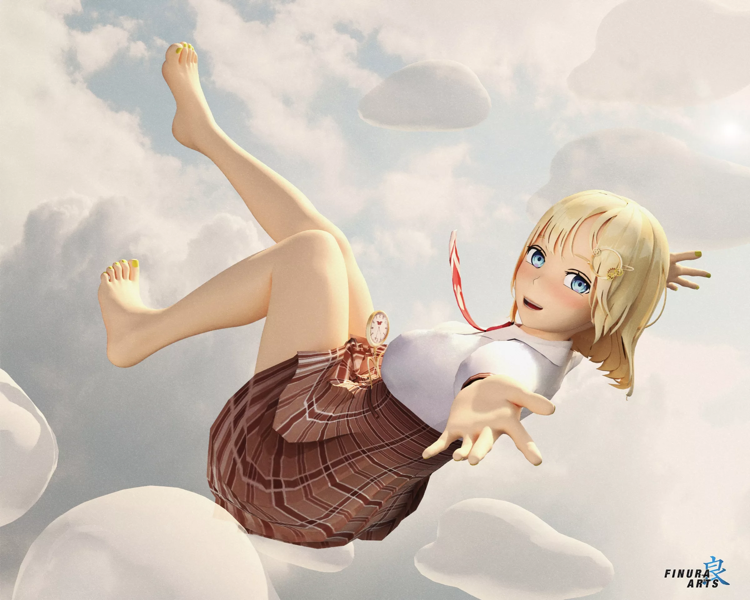 Amelia Watson (Hololive) [Artist: FinuraArts]