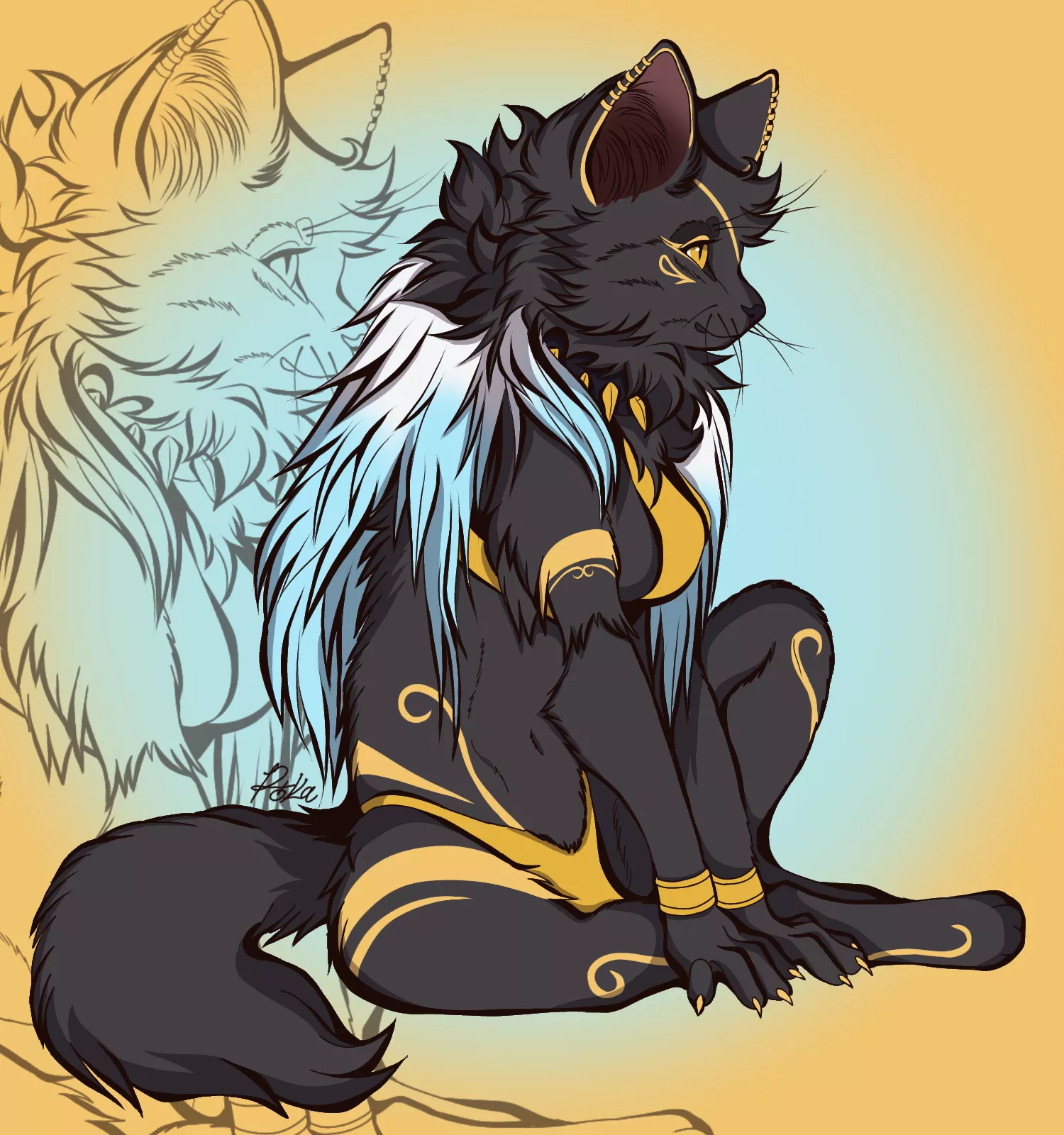 Finished commission! I really enjoyed drawing this piece!