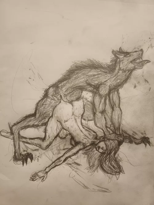 Getting caught by a lone wolf. By me.