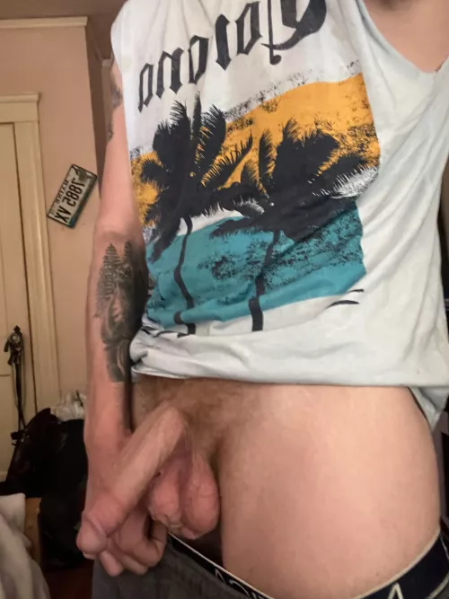 Gotta let it out after work. Would you drain it for me bro