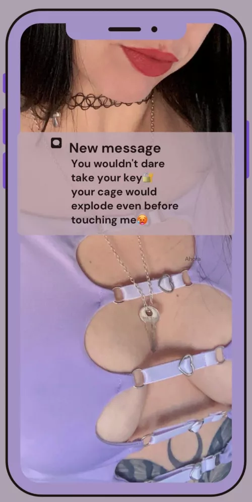 i don't think you dare to take that key