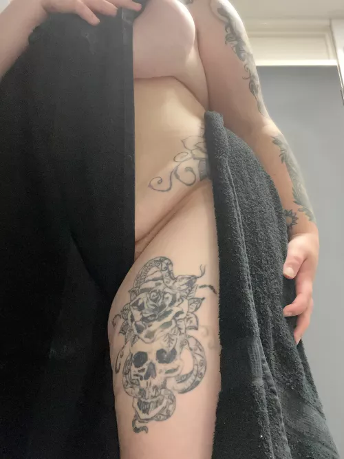 Just got finished getting clean 🧼 how about we get dirty again?