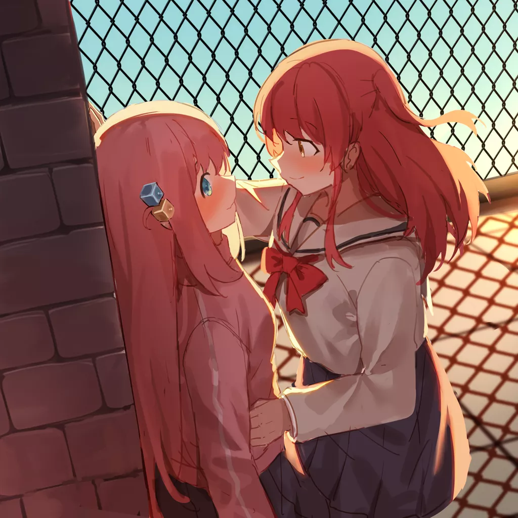 Kita cornering Bocchi (By MILKTEA) [Bocchi the Rock!]